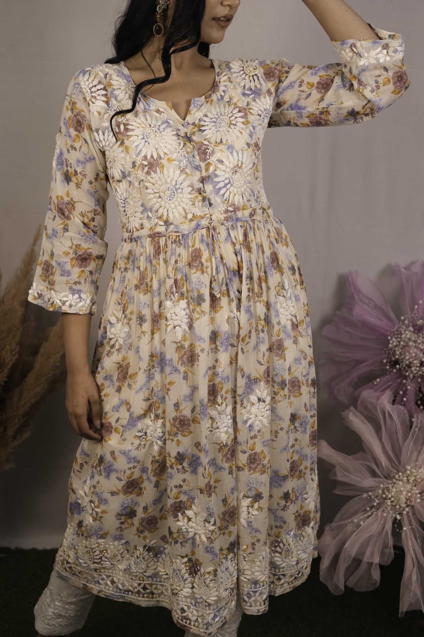 Mulmul Printed Dress
