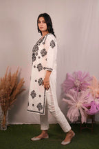 Cotton Chikankari Shadow Work Kurti