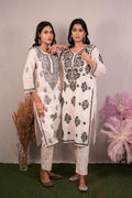 Cotton Chikankari Kurti