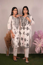 Cotton Chikankari Kurti
