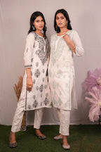 Cotton Chikankari Kurti