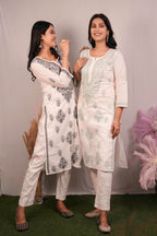 Cotton Chikankari Kurti