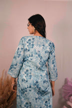 Mul Cotton Chikankari Kurti