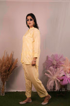 Dobby Cotton Chikankari Co-ord Set