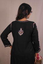 Rayon Chikankari Kurti