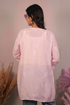 Muslin Chikankari Short Top
