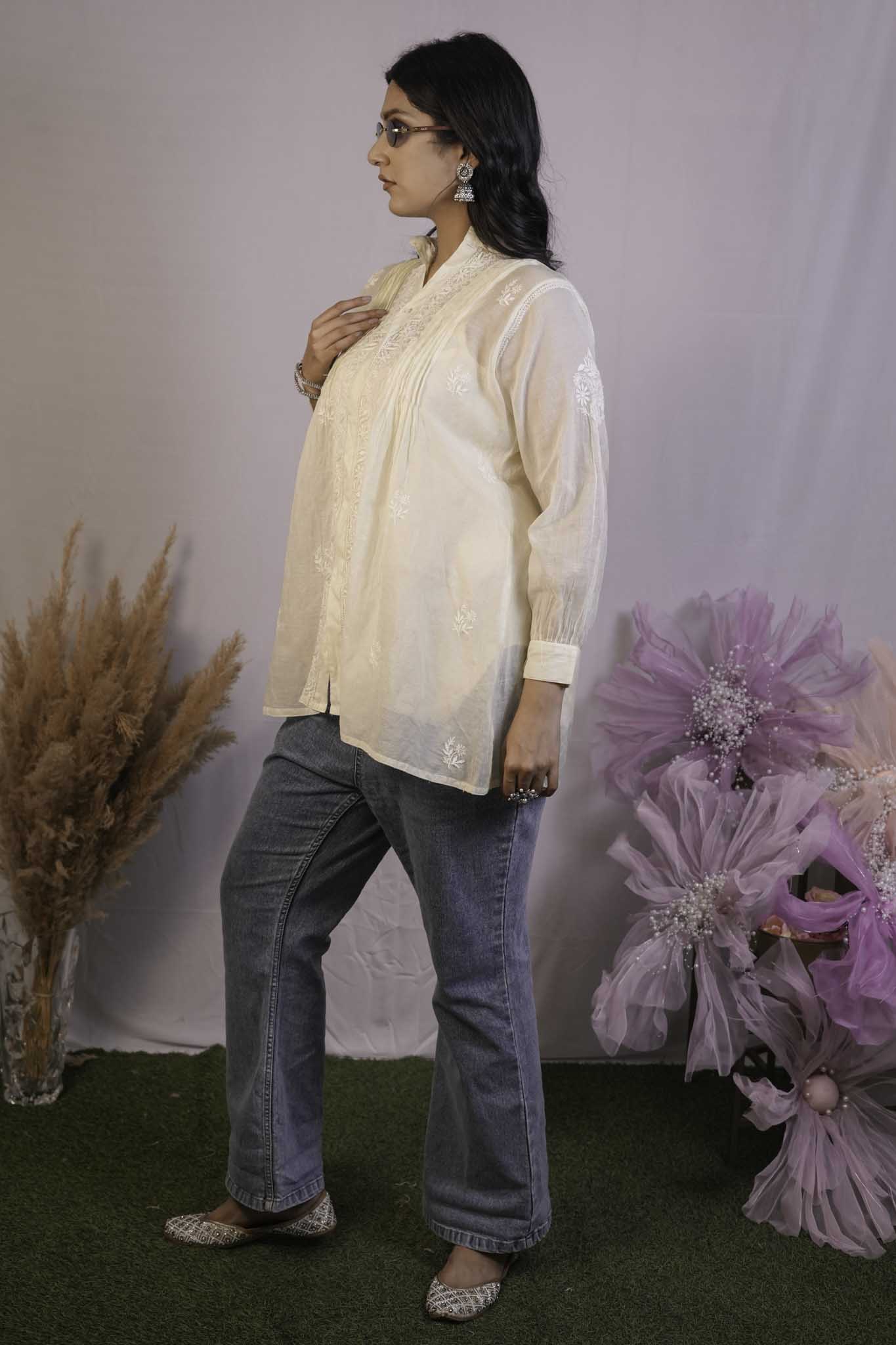 Mulmul Lemon Yellow Shirt