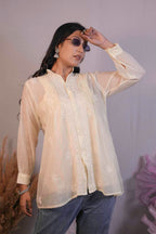 Mulmul Lemon Yellow Shirt