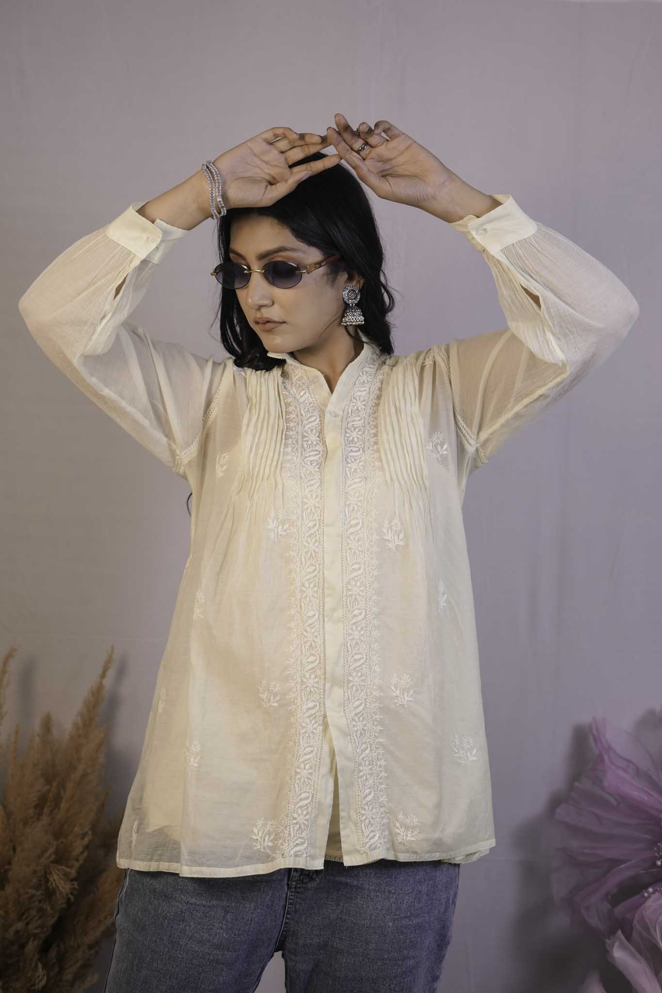 Mulmul Lemon Yellow Shirt