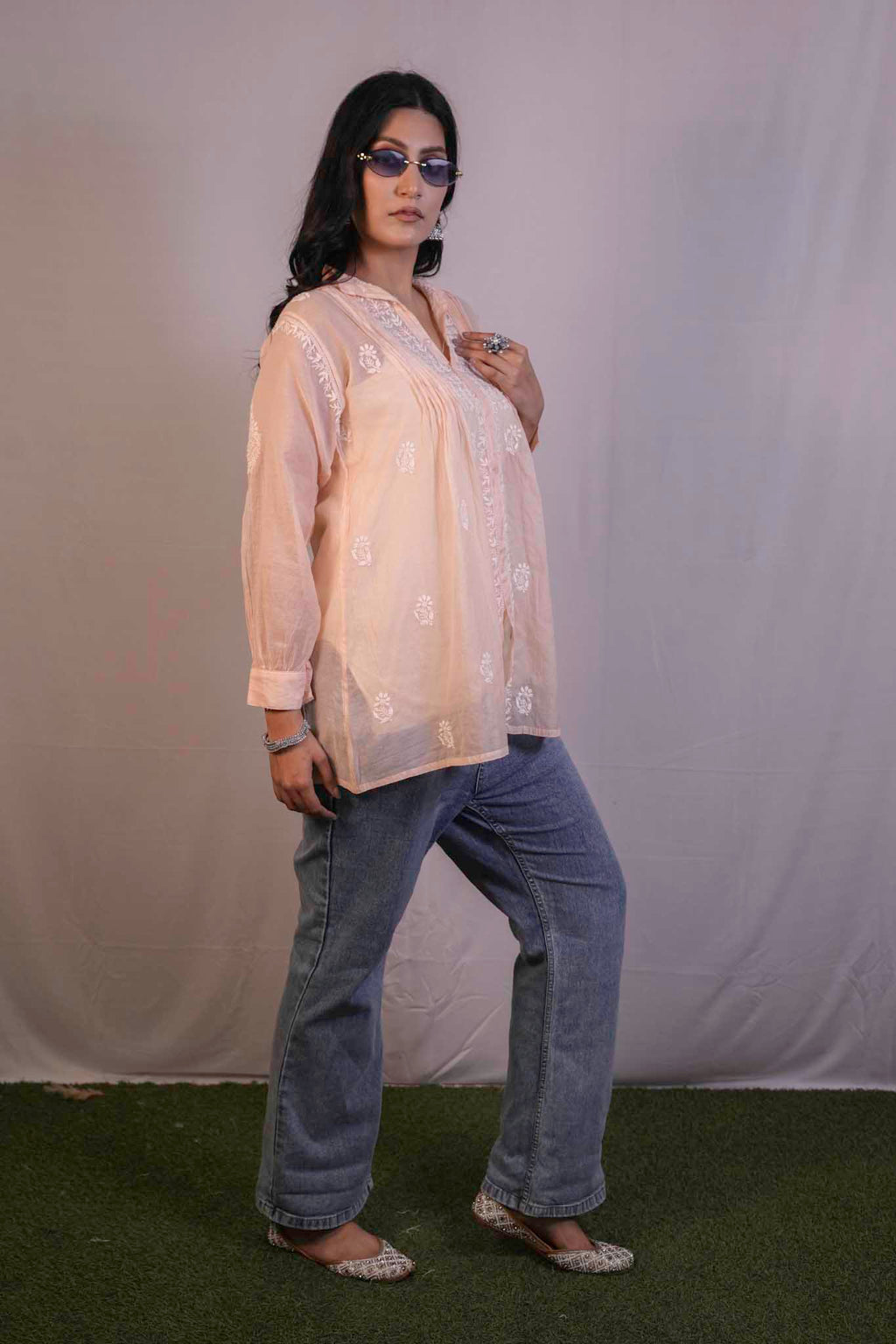 Mulmul Printed Short Top