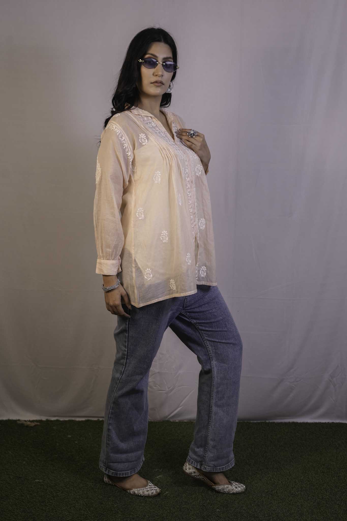 Mulmul Printed Short Top