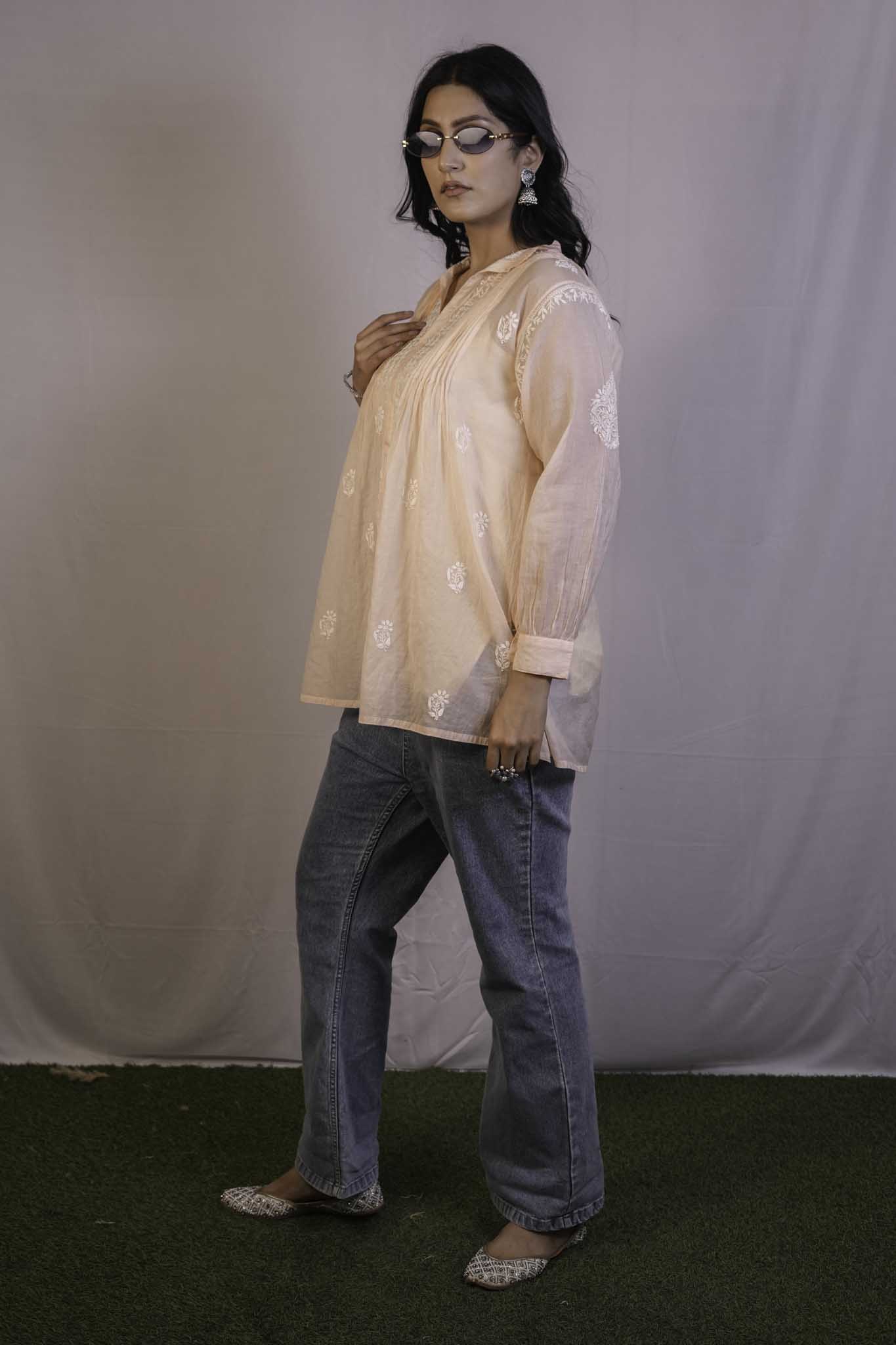 Mulmul Printed Short Top