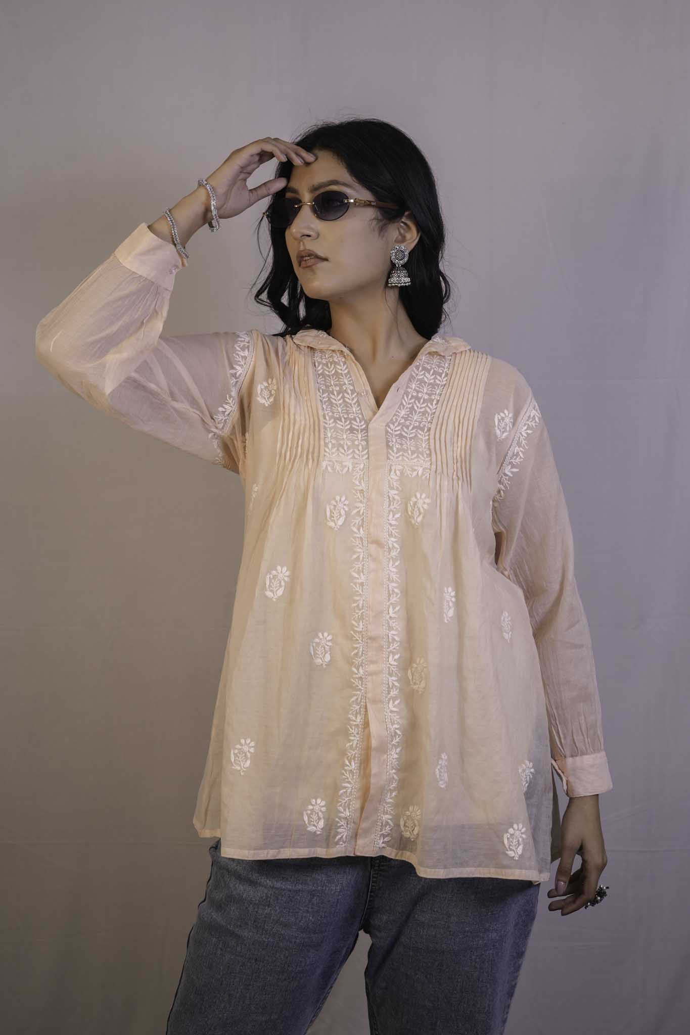 Mulmul Printed Short Top