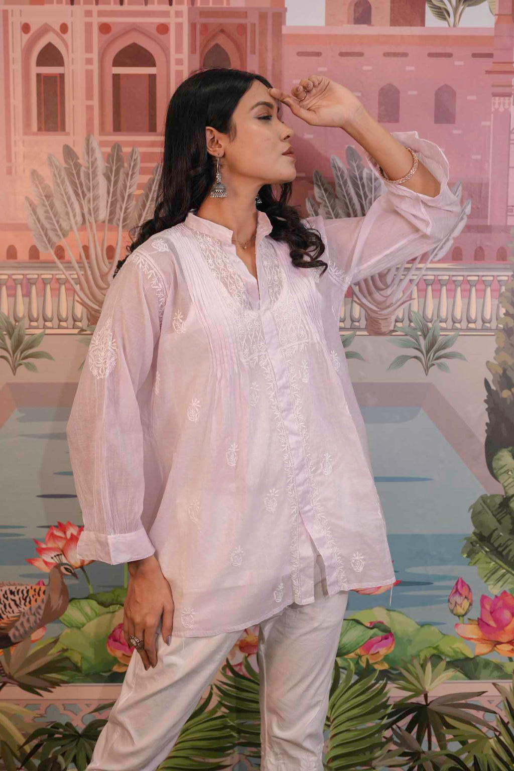 Mulmul Baby Lavender Shirt