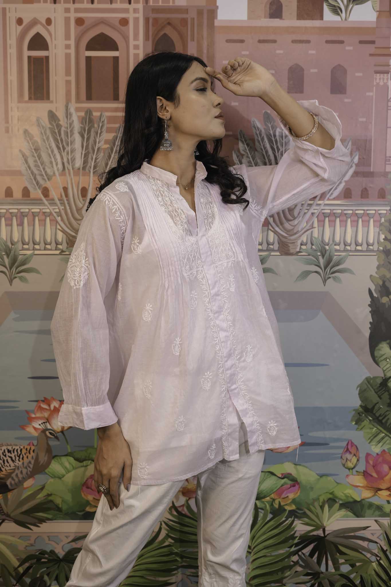 Mulmul Baby Lavender Shirt