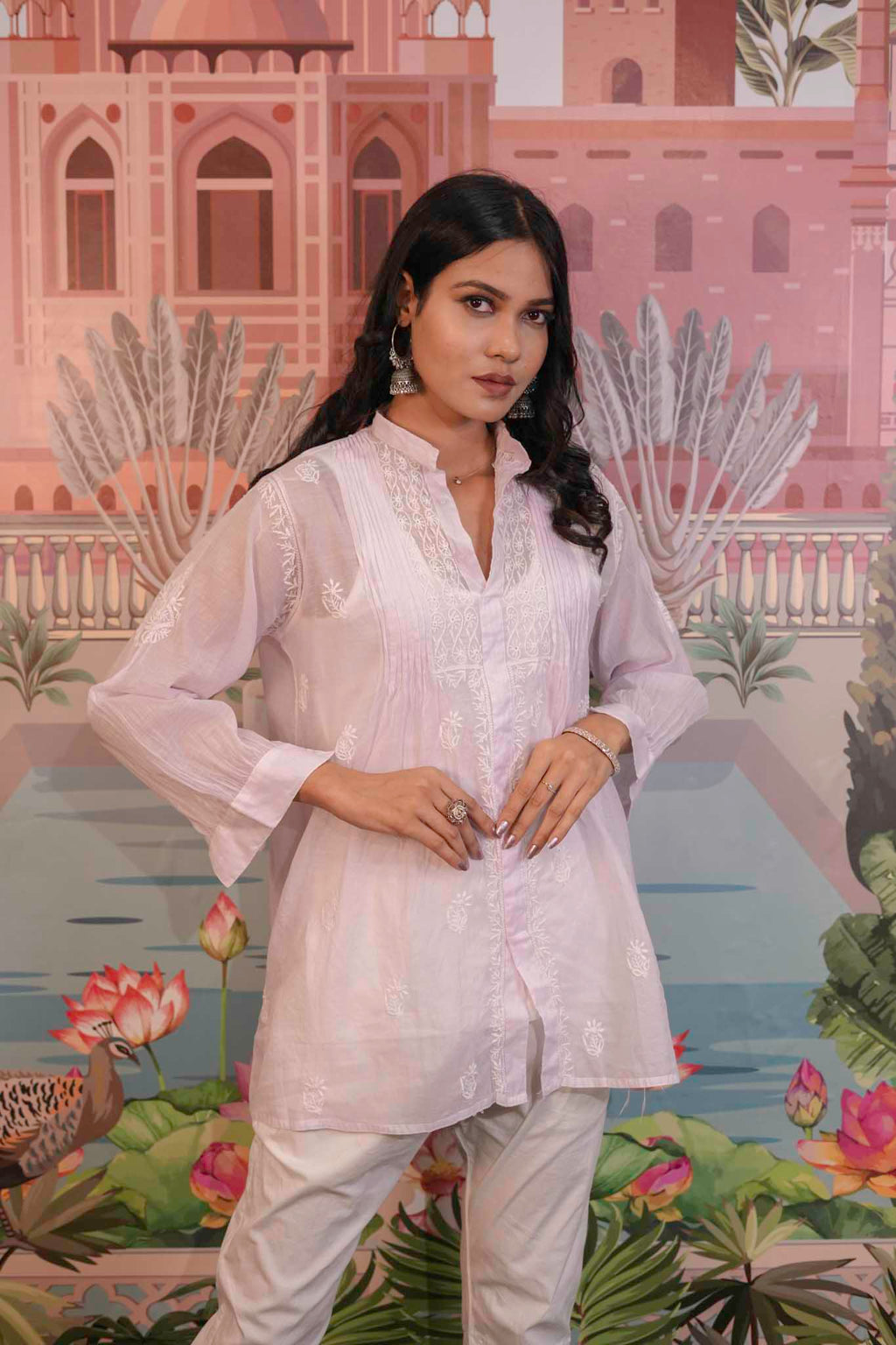Mulmul Baby Lavender Shirt