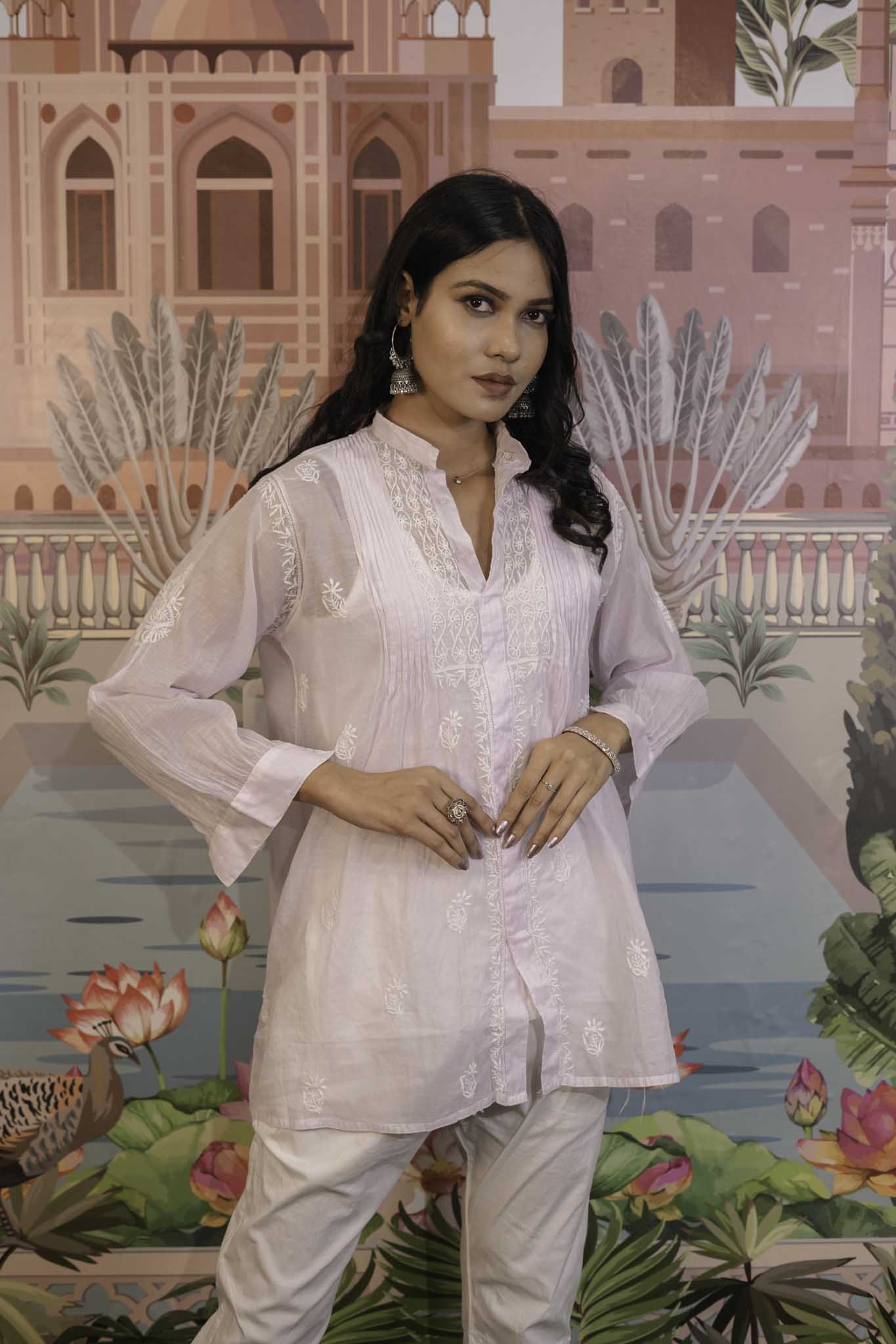 Mulmul Baby Lavender Shirt