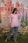 Banarasi Chikankari Short Kurti