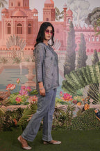 Banarasi Chikankari Short Kurti