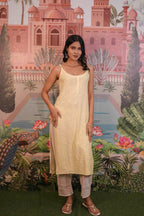 Rayon Chikankari Long Kurti