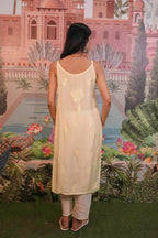 Rayon Chikankari Long Kurti