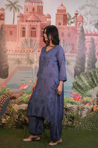 Muslin Chikankari Co-ord Set