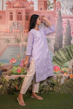 Cotton Voile Chikankari Kurti