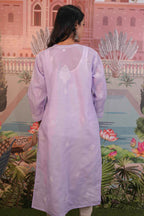 Cotton Voile Chikankari Kurti