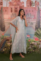 Chikankari Kaftan