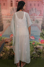 Chikankari Kaftan