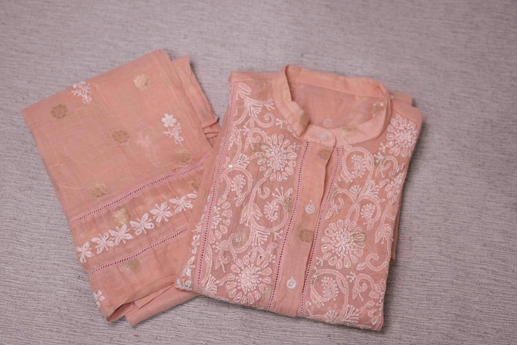 Banarasi Chikankari Co-ord Set