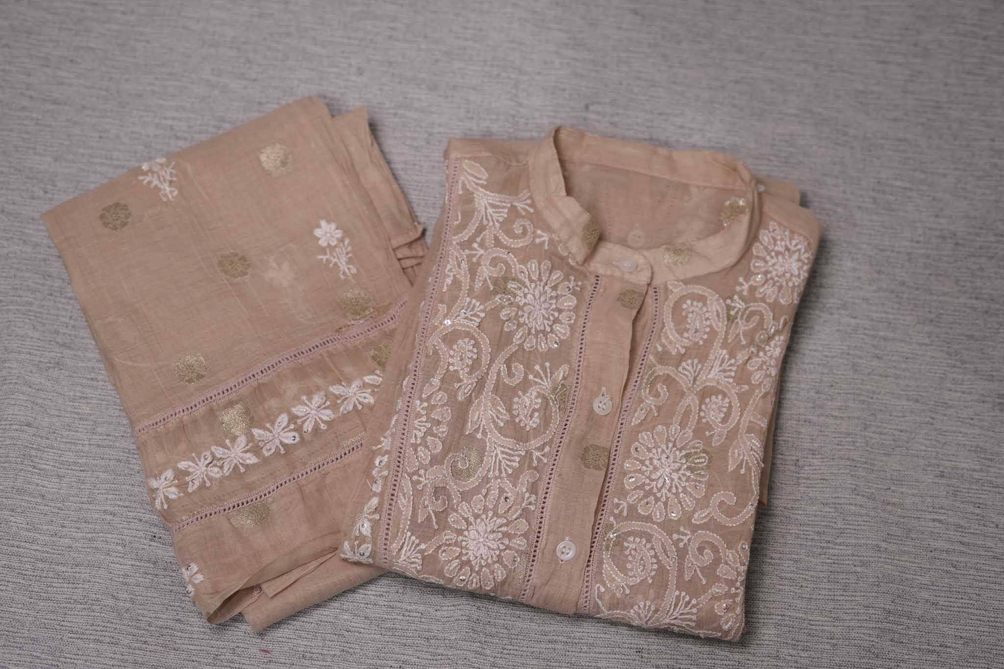 Banarasi Chikankari Co-ord Set