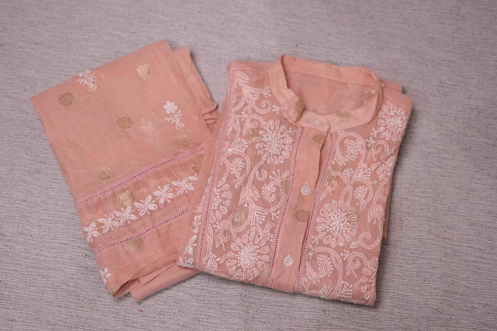 Banarasi Chikankari Co-ord Set