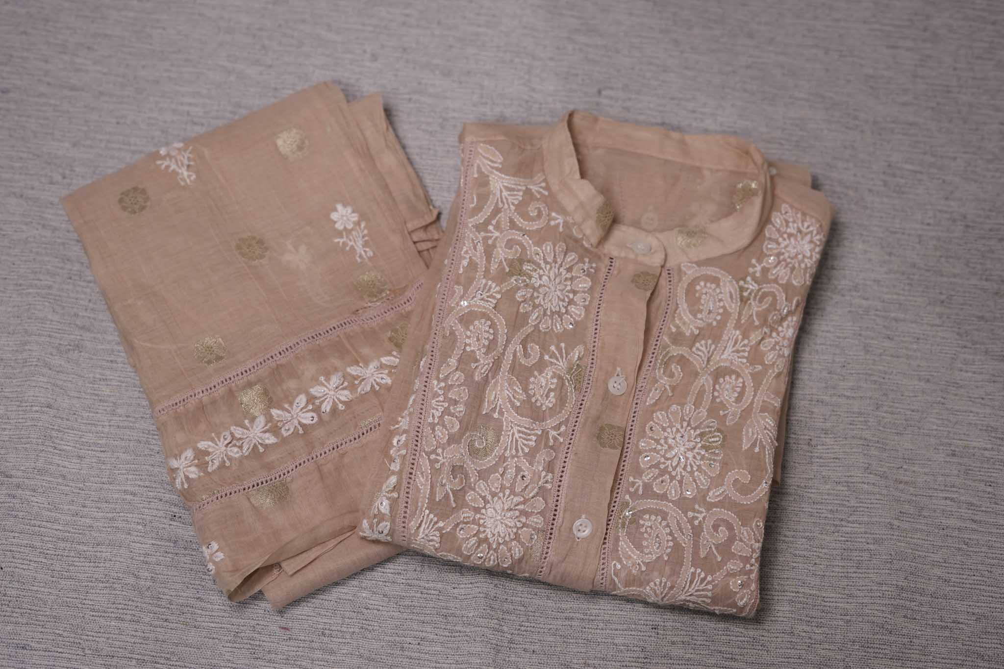 Banarasi Chikankari Co-ord Set