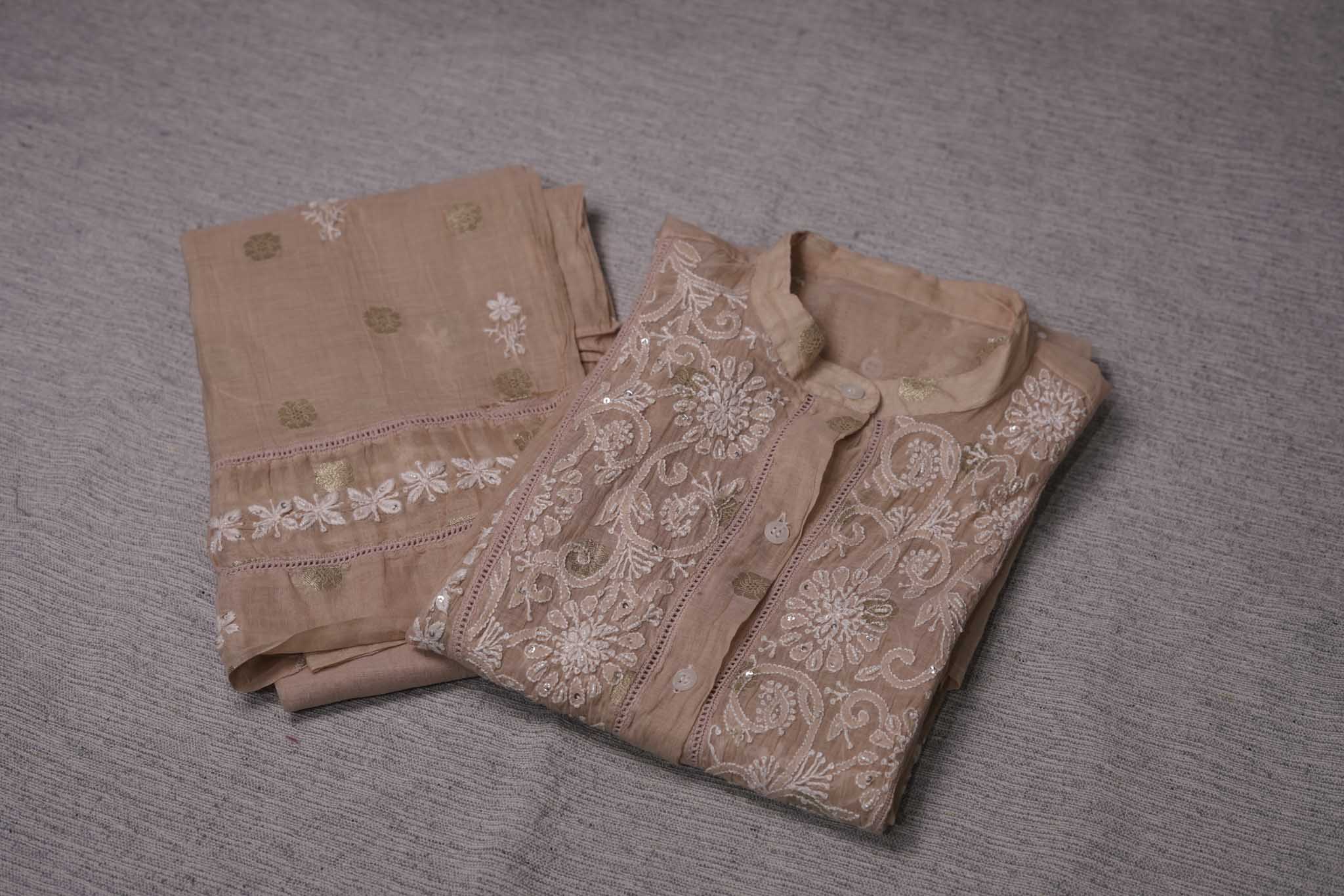 Banarasi Chikankari Co-ord Set