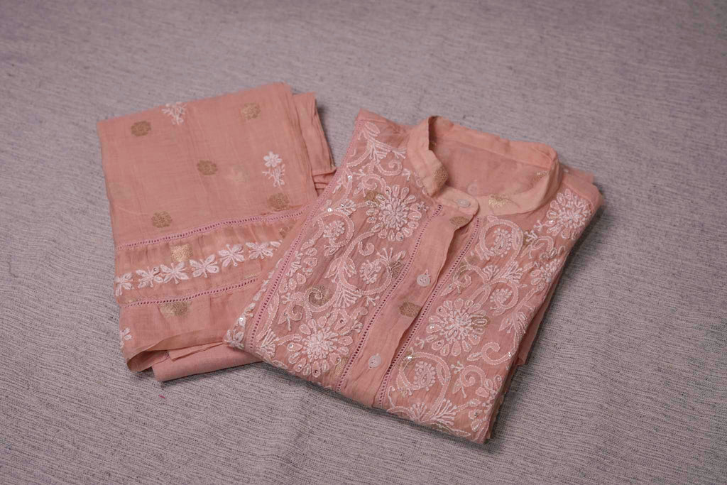 Banarasi Chikankari Co-ord Set