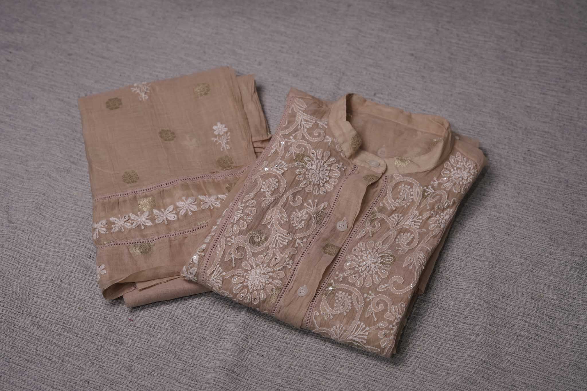 Banarasi Chikankari Co-ord Set