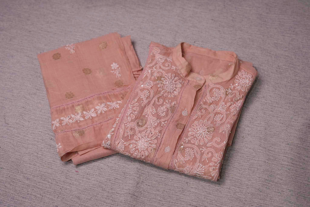 Banarasi Chikankari Co-ord Set