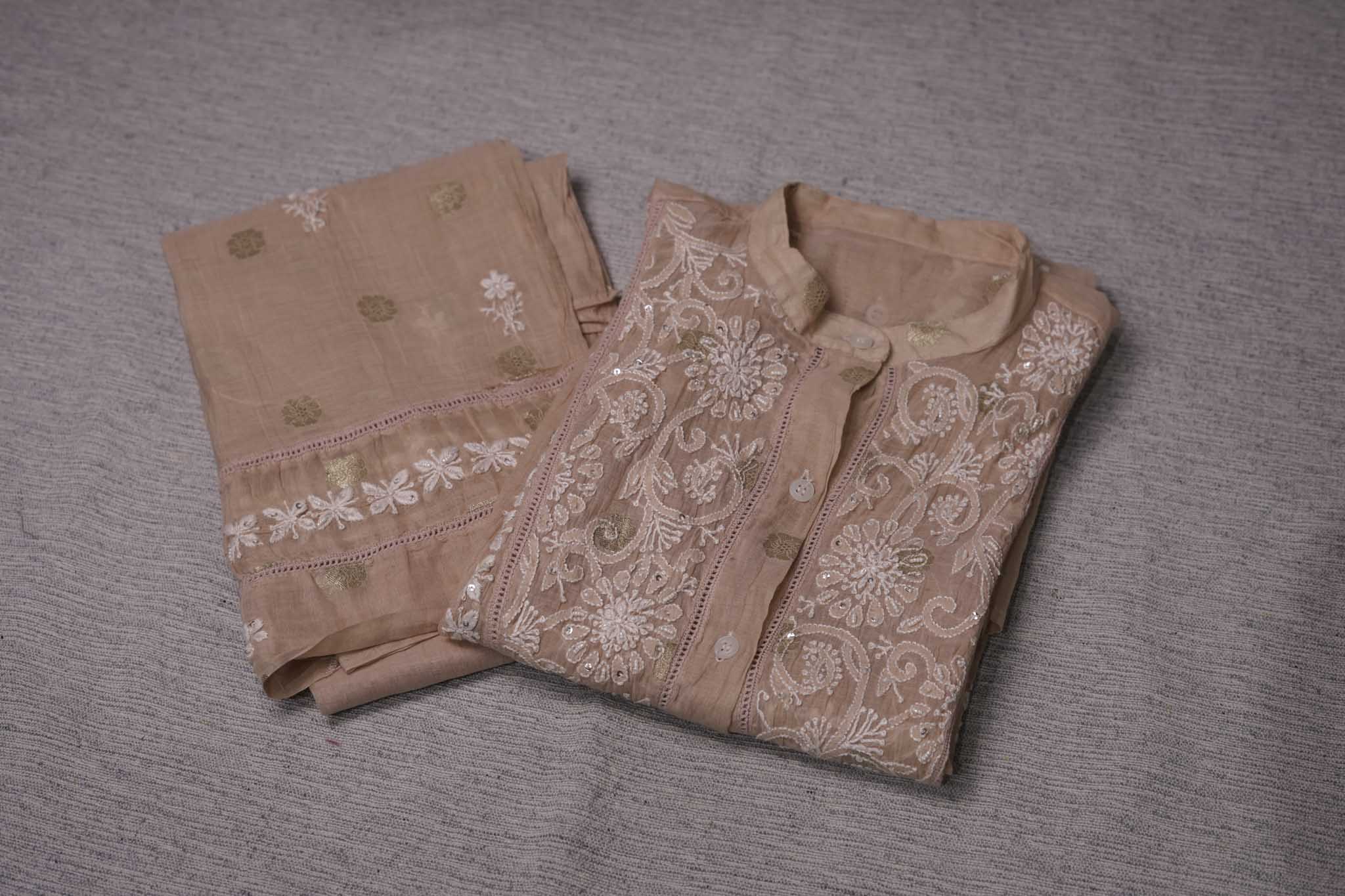 Banarasi Chikankari Co-ord Set