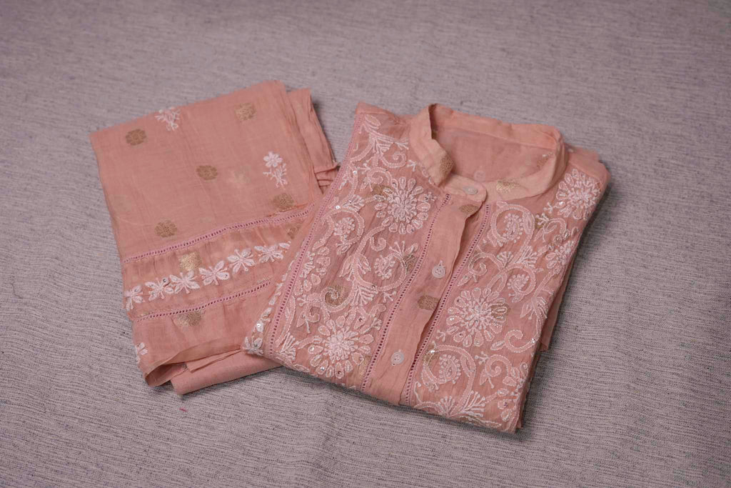 Banarasi Chikankari Co-ord Set