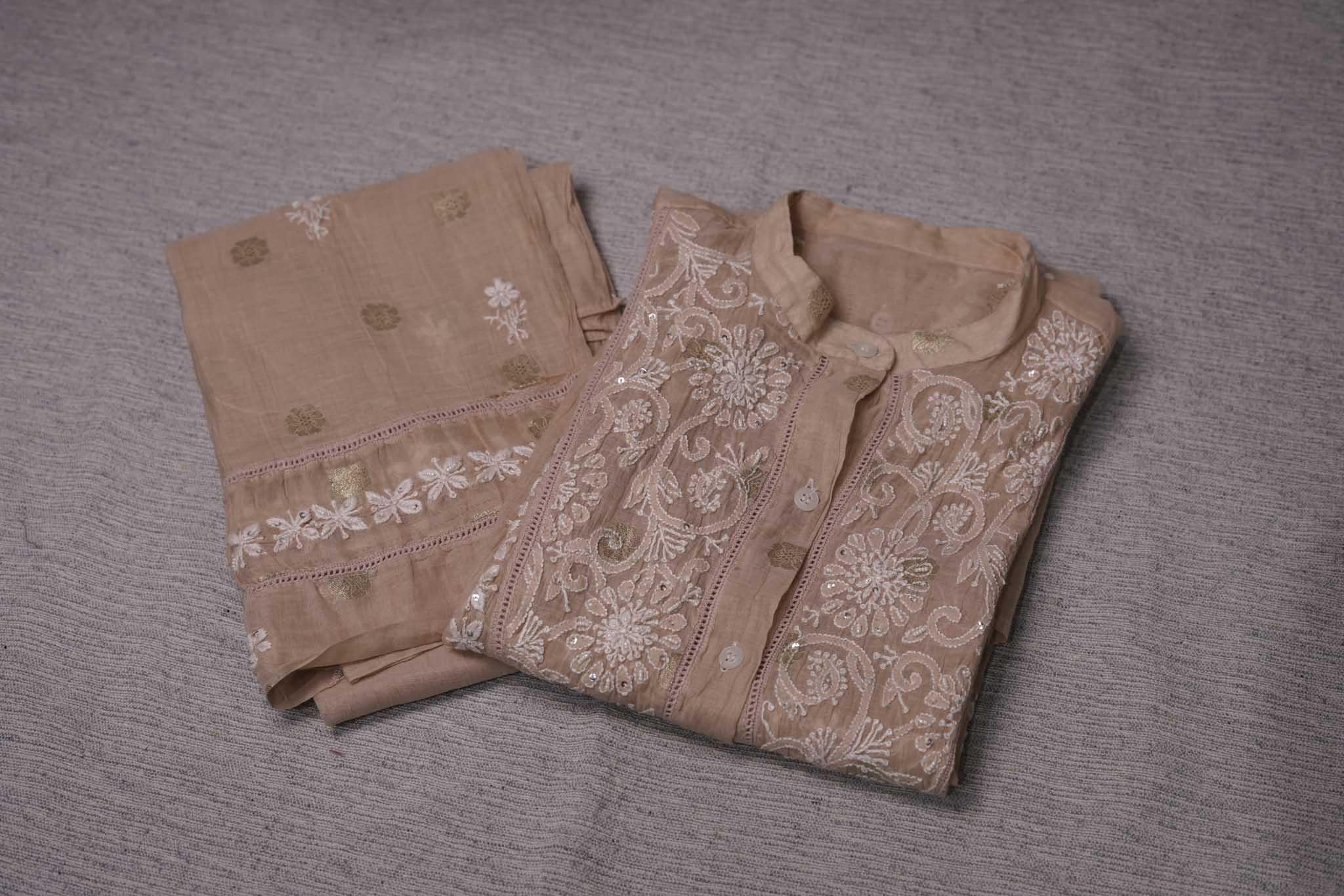 Banarasi Chikankari Co-ord Set