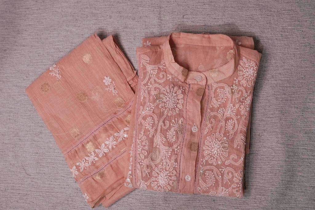 Banarasi Chikankari Co-ord Set