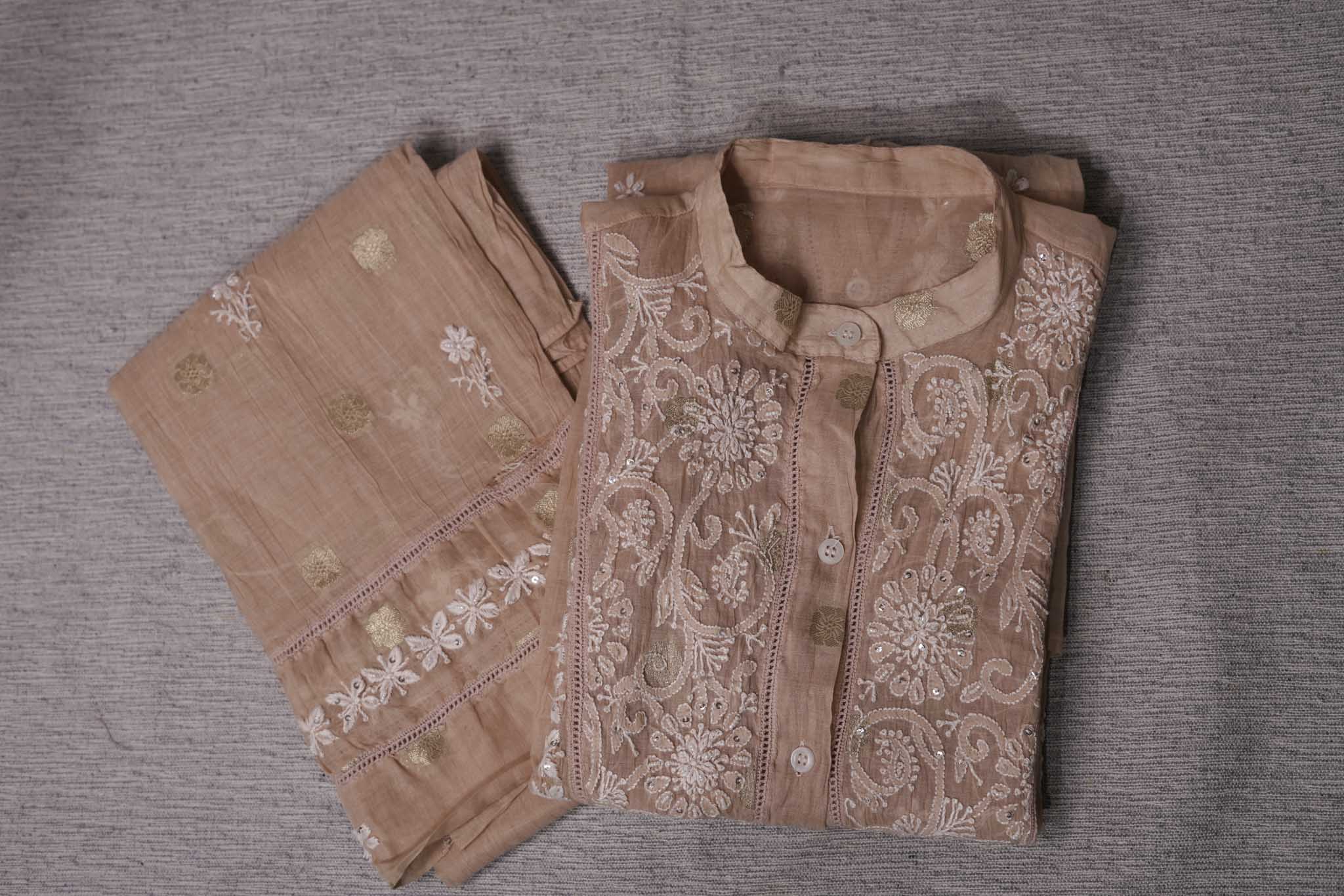 Banarasi Chikankari Co-ord Set