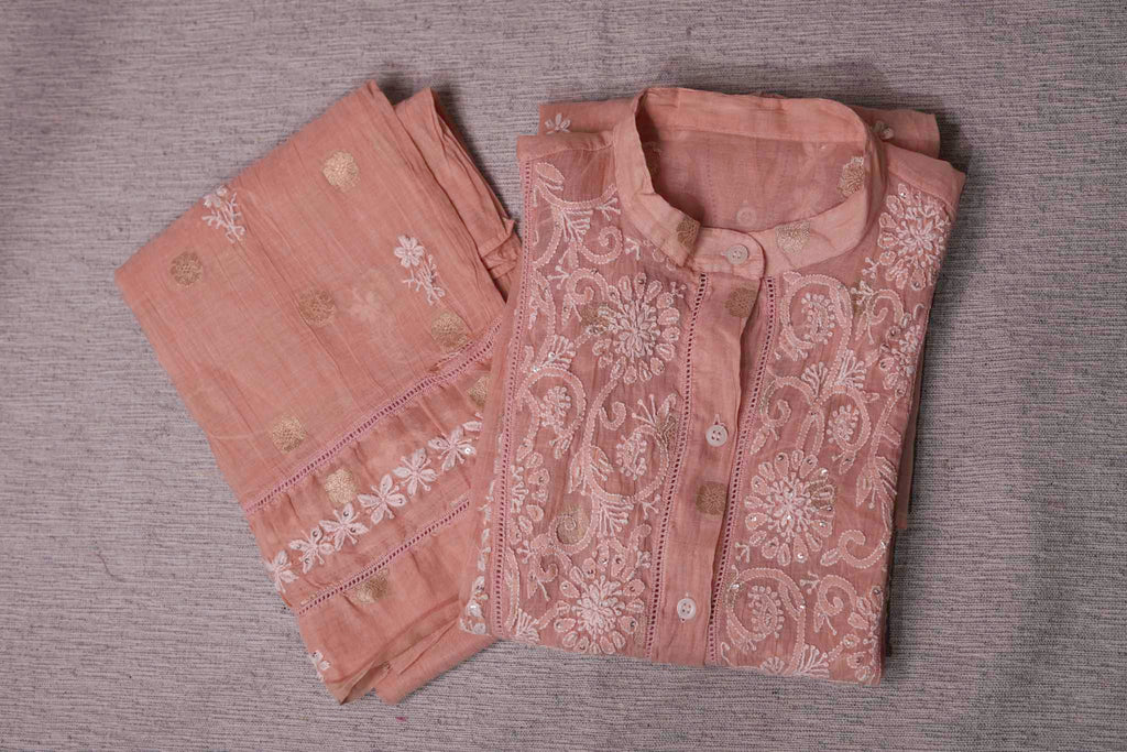 Banarasi Chikankari Co-ord Set