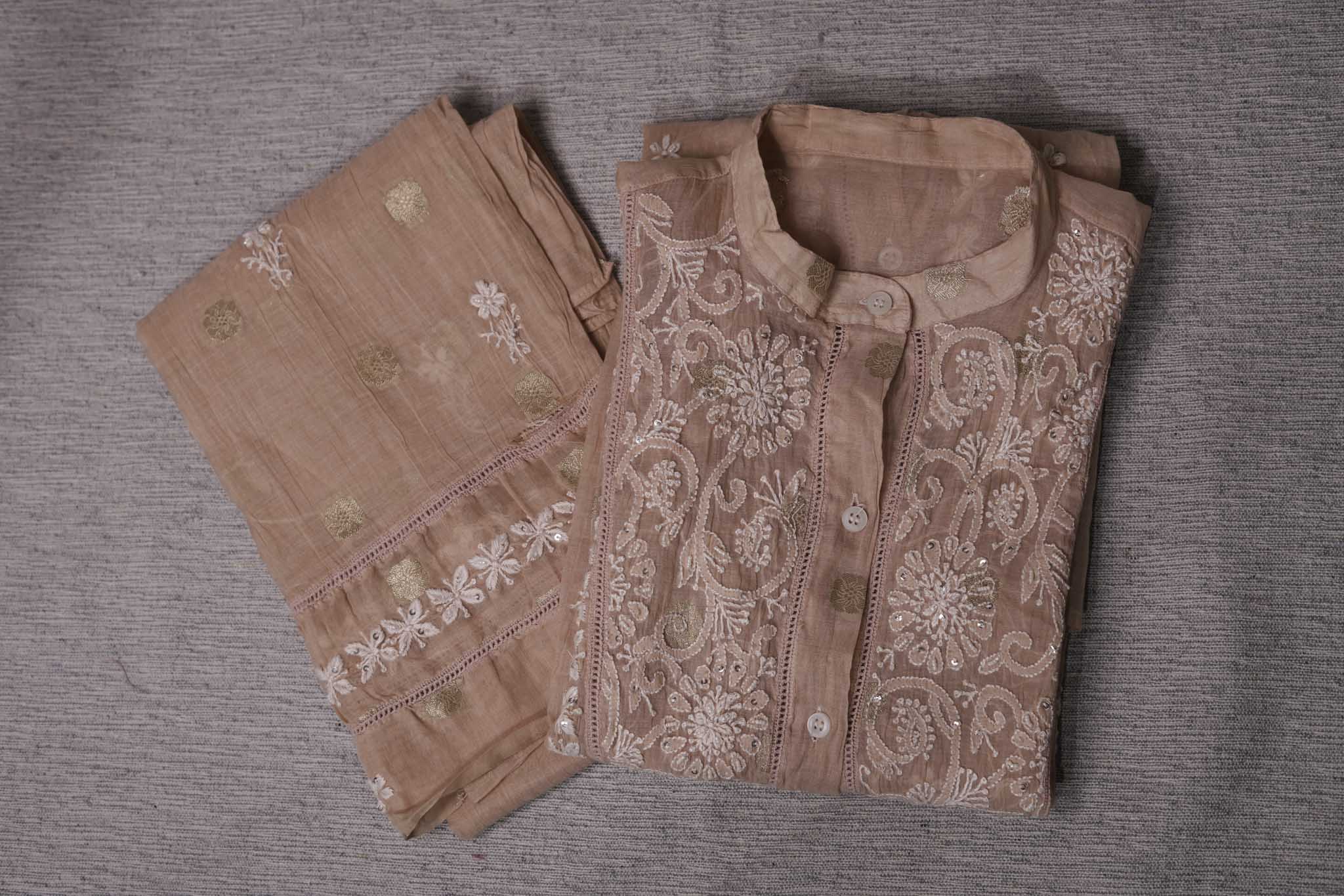 Banarasi Chikankari Co-ord Set