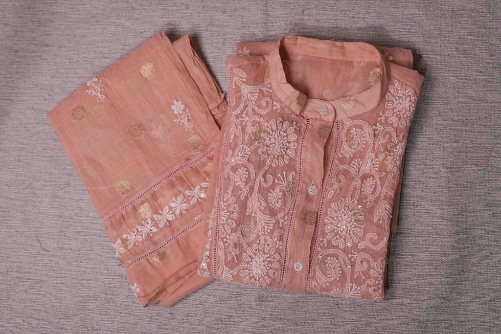Banarasi Chikankari Co-ord Set