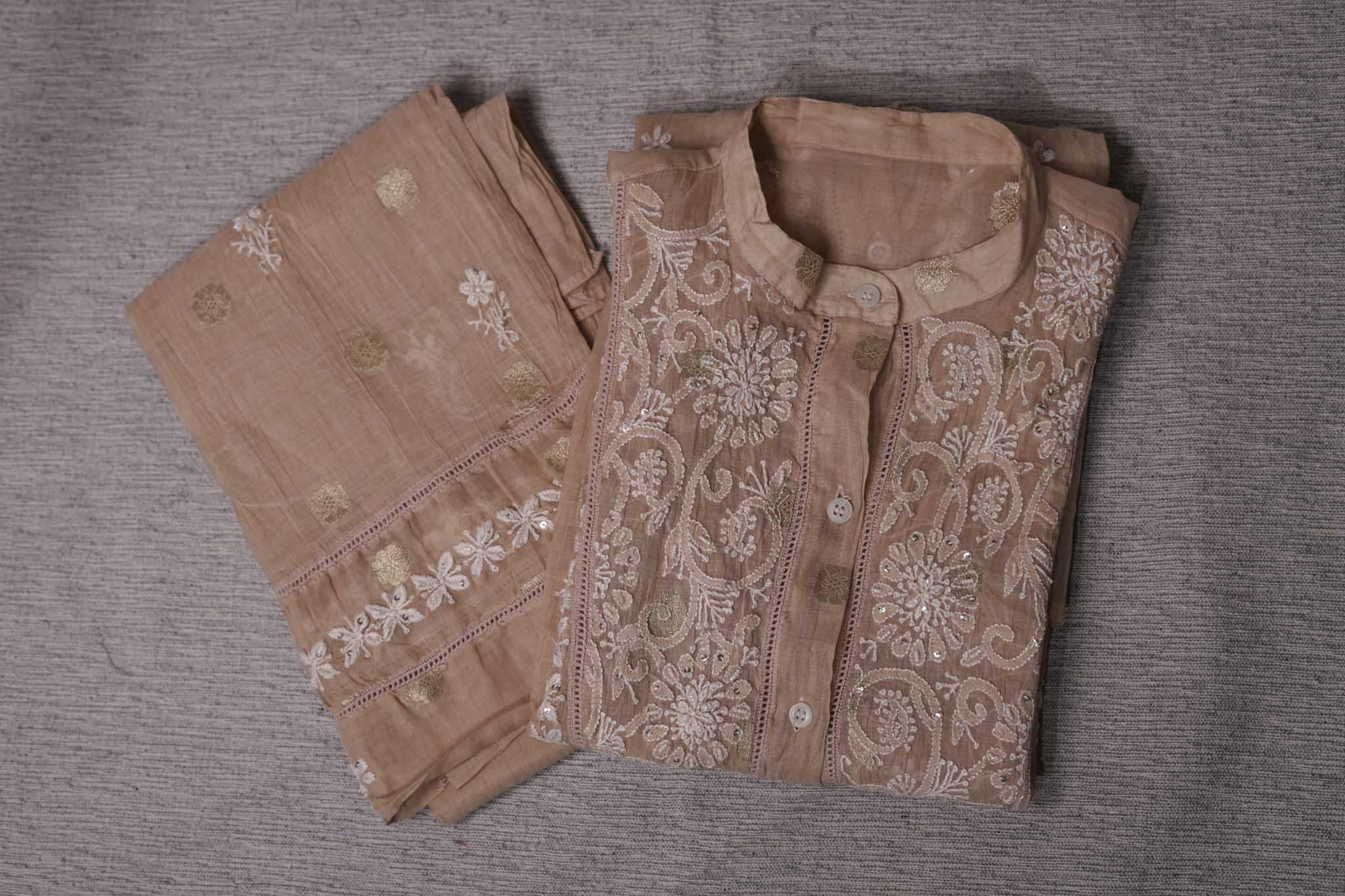 Banarasi Chikankari Co-ord Set