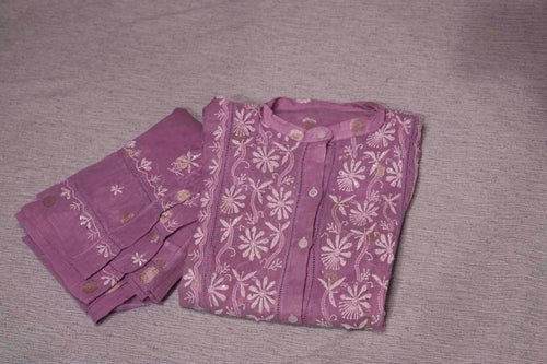 Banarasi Chikankari Co-ord Set