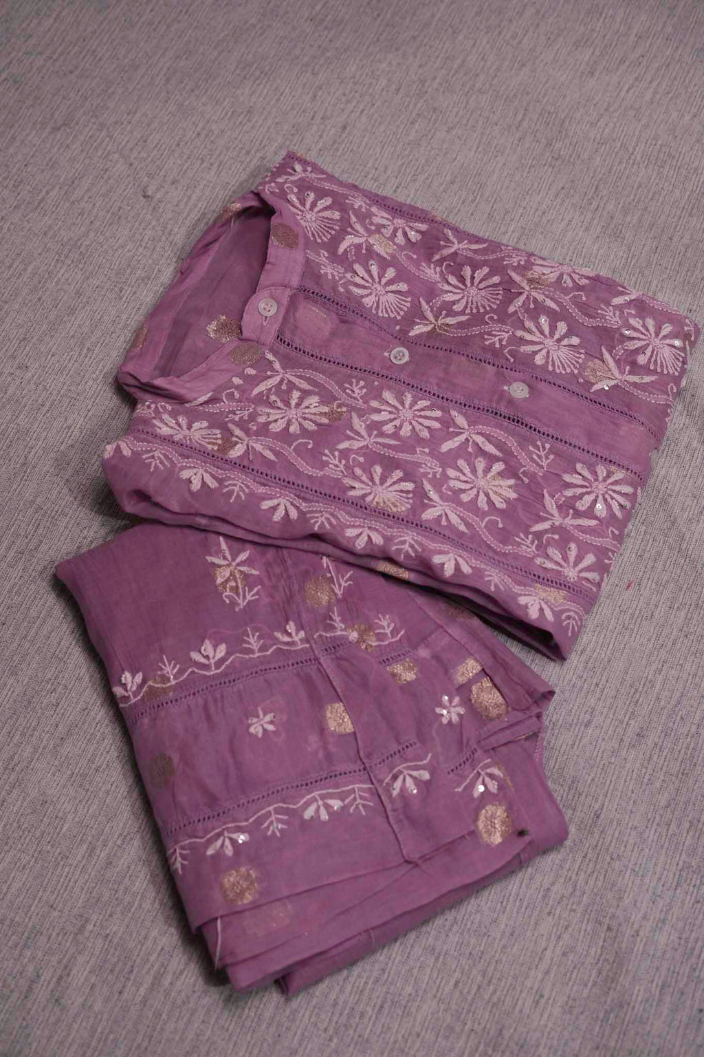 Banarasi Chikankari Co-ord Set