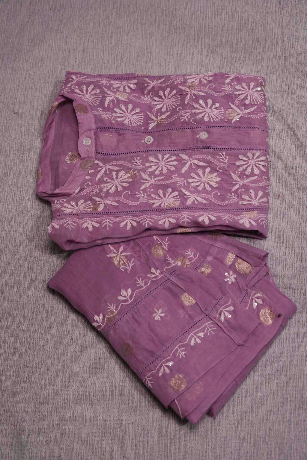 Banarasi Chikankari Co-ord Set